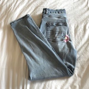 American Eagle Straight Distressed Jeans
